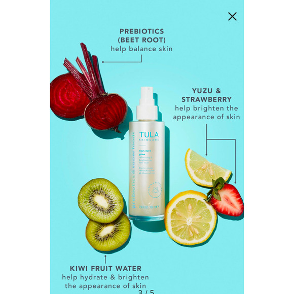 Tula Skincare Signature Glow Refreshing & Brightening Face Mist NIB - Picture 2 of 7